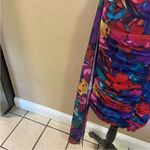 Lulus Uncommon Aesthetic Black Floral Strapless Bodycon Midi Dress Red Size M Photo 12