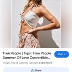 Free People  Intimately Summer of Love Convertible Bra xl Photo 2