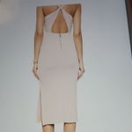 Alice + Olivia  LUMI FITTED PALE NUDE DRESS Photo 7