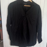 Banana Republic  Button Down Shirt Black Size M Photo 0