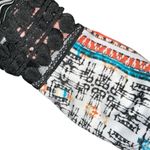 Studio Works  Black and White Geometric Blouse Photo 4