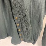 Free People  Hooked On You embroidered long sleeve top Photo 9