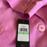 Tommy Hilfiger NWT  Double Breasted Linen Blend Pink Blazer Photo 9