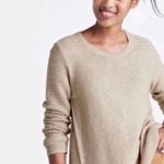 Madewell  XXS Tan Riverside Textured Crewneck Sweater Photo 0