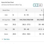 Kona Sol  brown bikini top Photo 8