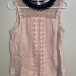 Esley Elegant Tank with Lace Collar Photo 2