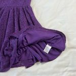 Urban Outfitters Pins & Needles Sz 0 XS Purple Lace Low Back Dress Coquette Boho Photo 6