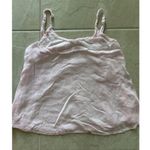 Raya Sun Top Womens Medium Pink Flowy Boho Beachy Coastal Preppy Lightweight Vtg Photo 2