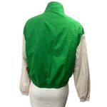 Recreational Habit Green Full Zip High Neck Long Sleeve Windbreaker Jacket Sz S Photo 1