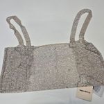 superdown Mackenzie Crop Top in Gold Photo 2