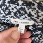 En Crême En Creme Printed Split Back Blouse Photo 2