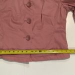 Live a Little  Pink Button-Up Blazer Photo 4