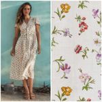 Christy Dawn ππ The Dawn Dress ~ Cream Garden Floral Print Small S NWT Photo 2