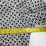 Frank & Eileen  Barry Black White Airplane Print Cotton Shirt Photo 3