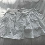 Lululemon Pace Rival Mid-Rise Skirt White Photo 2