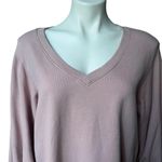 Nation Ltd  Neva V Neck Sweatshirt in
Flirt, Sz M Photo 11