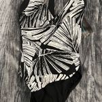 Aqua Green Black and White Swimsuit Full Piece Size S by  Photo 0