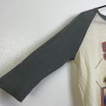 Saint Laurent  Shirt Medium Womens Multi Robot Graphic Raglan Crew Wool Blend Photo 4