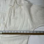 Free People Oversized Soft Burlap like casual long sleeve Collared Shirt Women S Photo 8