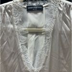 Generation Love  ivory silky top with lace Victorian sleeves Photo 3