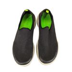 Oofos OOmg Eezee Low White Black Shoes Comfort Recovery Slip Photo 2