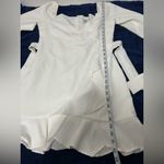 Princess Polly  White Long Sleeve Wrap Dress Photo 9