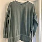 Old Navy  Sage Oversized Crewneck Sweater Size Small Photo 0