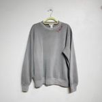 Cupcakes & Cashmere Gray Love Sweatshirt Sz M Size M Photo 1