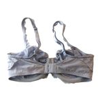 Victoria's Secret  Bra Dream Angels Unlined Demi Lace Blue Rhinestones 34DD Photo 1