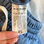 Pas Une Marque Paris Angel & Letters Heather Blue RTW Jogger Sweatpants Size XS Photo 8