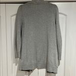 Knitted dove Gray Knit Cardigan Sweater size medium Photo 5