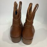 Dingo  brown leather ankle pull on boots western cowgirl women’s size‎ 9 trendy Photo 4