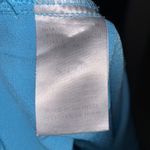 Cherokee turquoise stretchy shorts sleeve scrub top Photo 6