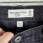 Abercrombie & Fitch  Black Curve Love The Baggy Low Rise Jeans Photo 2