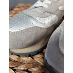 MOMA Taupe Gold Sliver Comfort Shoe, Italian Handmade EUR37 41688825 Silver Size 6.5 Photo 4