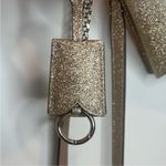 Kate Spade Glitter North South Flap Phone Crossbody, Gold. New without Tags Photo 3