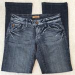 Women's See Thru Soul Denim Blue Straight Jeans Size 25 EUC #0693 Photo 2