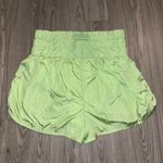 Free People Movement Key Lime Green “The Way Home” Shorts Photo 4