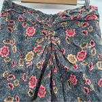 Isabel Marant  Etoile Sevan Floral Print Ruched‎ Multicolor Mini Skirt Sz 40 / 8 Photo 2