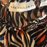 Van Winkle & Co. Size XL Multi Zebra Print Relaxed Sleep Shorts Loungewear Comfy Black Photo 3