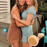 American Threads Blue/green floral skirt set Photo 2