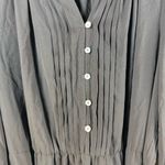 Daniel Rainn Elegant Black Button-Down Dress SZ:XL Photo 2