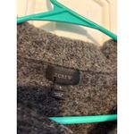 J.Crew J.‎ Crew Wool Blend Pullover Sweater Gray Button Neck Womens L Photo 7