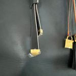 G.I.L.I Got it Love It Navy Blue Leather Large Bucket Handbag NWOT Photo 1