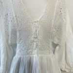 Free People  White Eyelet Lottie Dress Photo 12