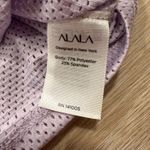Alala ® Purple Mesh Tie-Back Tank Photo 4