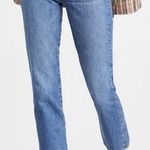 💕EDWIN💕 Cai High Waist Straight Leg Jeans Lumineer 100% Cotton Rigid 32 NWT Size undefined Photo 0