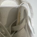 H&M White and Beige Casual Sneakers Photo 3