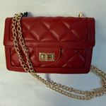 Red Crossbody Quilted Mini Bag NWT Photo 5