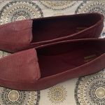 Clarks Collection Haydn Gloss Womens 8M Purple Leather Slip on Comfort Loafers Size 8 Photo 3